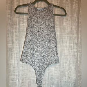 Dalmatian print bodysuit